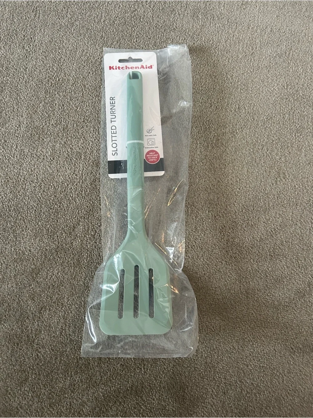KitchenAid Mint Green Slotted Turner